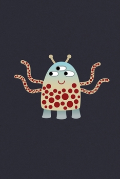 Notes: A Blank Isometric Graph Paper Notebook with Cute Alien Cover Art