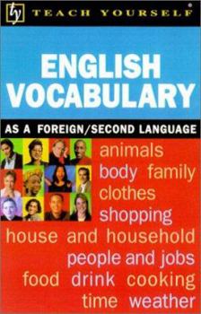 Paperback English Vocabulary Book