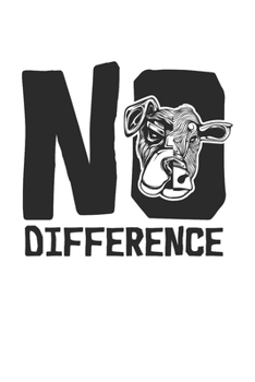 Paperback No difference: Dot matrix notebook for the journal or diary for women and men Book