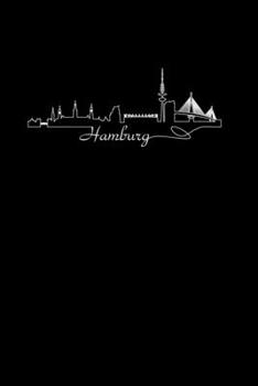 Paperback Hamburg: 6x9 City - lined - ruled paper - notebook - notes Book