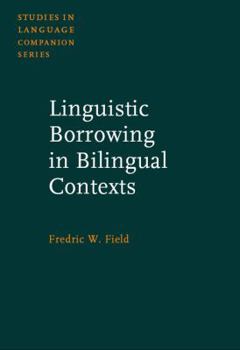 Hardcover Linguistic Borrowing in Bilingual Contexts Book