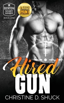 Hardcover Hired Gun: Large Print Edition [Large Print] Book