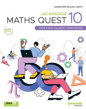 Paperback Jacaranda Maths Quest 10 Stage 5 Nsw Syllabus, 3e Learnon and Print Book