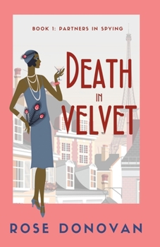 Paperback Death in Velvet: A Golden Age Historical Cosy Mystery [Large Print] Book