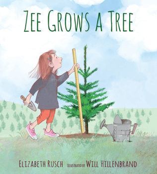 Hardcover Zee Grows a Tree Book