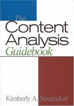 Paperback The Content Analysis Guidebook Book
