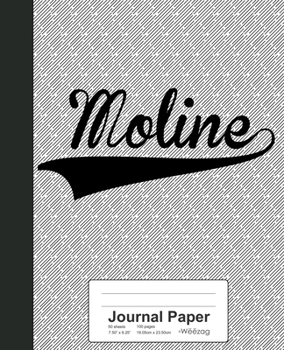 Paperback Journal Paper: MOLINE Notebook Book