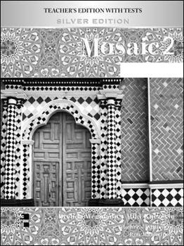 Spiral-bound Mosaic Level 2 Reading Teacher's Edition Book