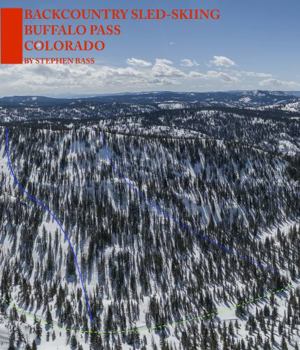 Map Backcountry Ski Map, Buffalo Pass, Colorado Book