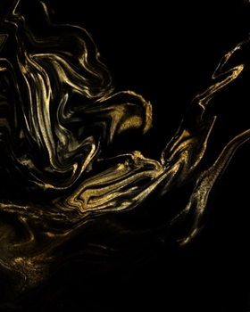 Paperback Black and Gold Marble Composition Notebook - Large Ruled Notebook - 8x10 Lined Notebook (Softcover Journal / Notebook / Diary) Book