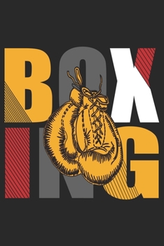 Boxing: Boxing Notebook Blank Dot Grid Family Journal dotted with dots 6x9 120 Pages Checklist Record Book Take Notes Boxer Planner Paper Boying Lover Christmas Gift for Fighter Boxing Gifts