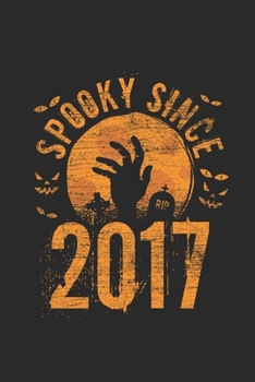 Spooky Since 2017: Graph Paper Notebook / Journal (6" X 9" - 5 Squares per inch - 120 Pages) – Birthday Gift And Halloween Gift Idea