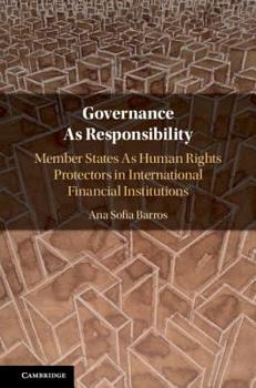 Hardcover Governance As Responsibility Book