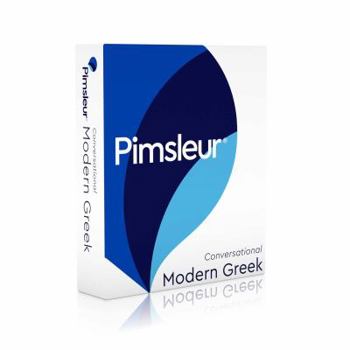 Audio CD Pimsleur Greek (Modern) Conversational Course - Level 1 Lessons 1-16 CD: Learn to Speak and Understand Modern Greek with Pimsleur Language Programs Book