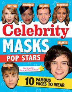 Paperback Celebrity Masks: Pop Stars Book