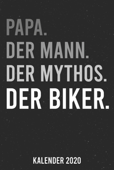 Paperback Kalender 2020: Papa der Biker A5 Kalender Planer f?r ein erfolgreiches Jahr - 110 Seiten [German] Book