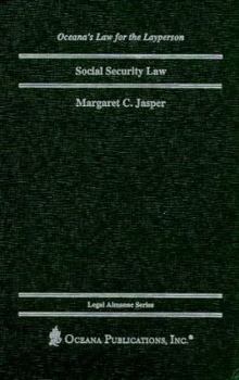 Hardcover Social Security Law (Oceana's Legal Almanac Series: Law for the Layperson) Book