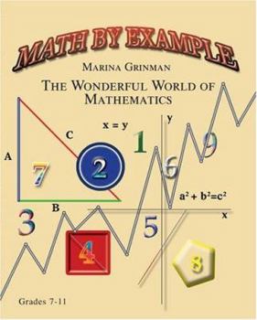 Paperback Math by Example: The Wonderful World of Mathematics Book