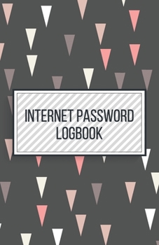Internet Password Logbook-Small Size Alphabetical Password Notebook Organizer-5.5"x8.5" 120 pages Book 2: Keep Track of Usernames Passwords Websites-Blank Tabs Personal Password Keeper