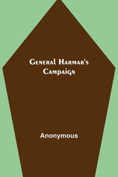 Paperback General Harmar's Campaign Book