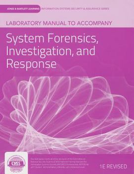 Paperback Laboratory Manual To Accompany System Forensics, Investigation And Response Book