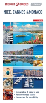 Map Insight Guides Flexi Map Nice, Cannes and Monaco Book
