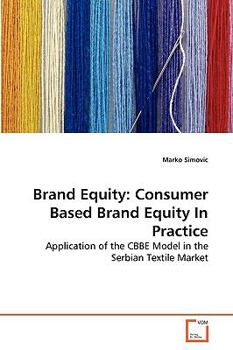 Brand Equity: Consumer Based Brand Equity In Practice: Application of the CBBE Model in the Serbian Textile Market