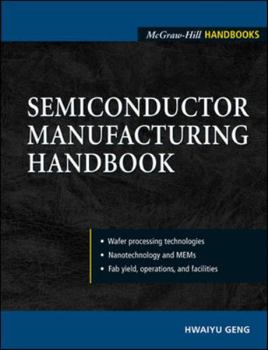 Hardcover Semiconductor Manufacturing Handbook Book