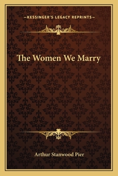Paperback The Women We Marry Book