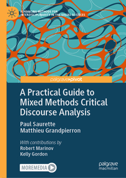 Hardcover A Practical Guide to Mixed Methods Critical Discourse Analysis Book