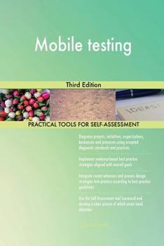 Paperback Mobile testing Third Edition Book