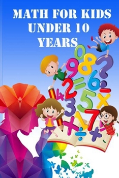 Paperback Math for Kids Under 10 Years Book