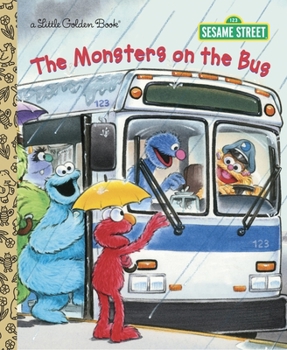 Hardcover The Monsters on the Bus (Sesame Street) Book
