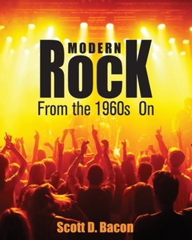 Paperback Modern Rock: From the 1960s On Book