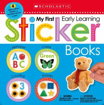 Paperback My First Early Learning Sticker Books Box Set: Scholastic Early Learners (Sticker Book) Book