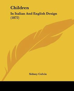 Paperback Children: In Italian And English Design (1872) Book