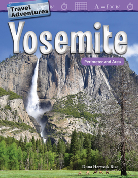 Paperback Travel Adventures: Yosemite: Perimeter and Area Book
