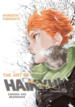 Hardcover The Art of Haikyu!!: Endings and Beginnings Book