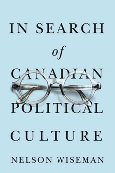 Paperback In Search of Canadian Political Culture Book