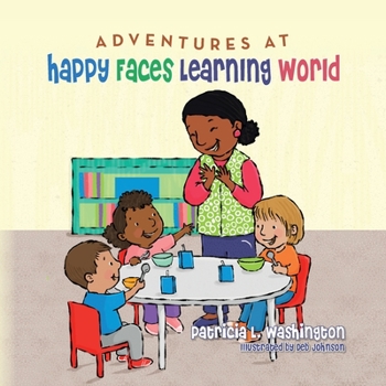 Paperback Adventures at Happy Faces Learning World Book