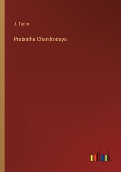 Paperback Prabodha Chandrodaya Book