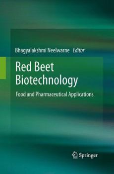 Red Beet Biotechnology: Food and Pharmaceutical Applications