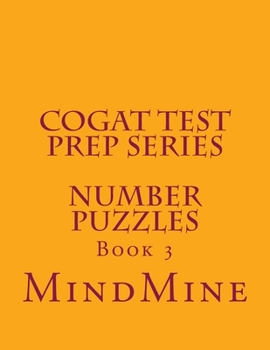 Paperback CogAT Test Prep Series - Number Puzzles Book