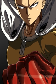 Journal: One Punch Man Soft Glossy Cover Wide Ruled Lined Pages Book 6 x 9 Inches 110 Pages