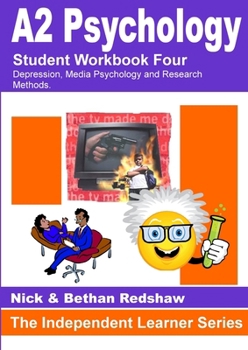 Paperback 2.1 PSYA4 Workbook - Depression, Media Psychology & Research Methods Book