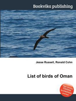 Paperback List of Birds of Oman Book