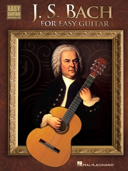 Paperback J.S. Bach for Easy Guitar Book