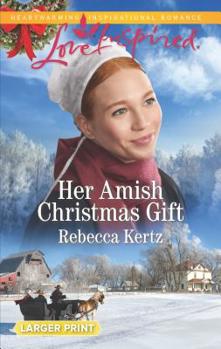 Mass Market Paperback Her Amish Christmas Gift [Large Print] Book