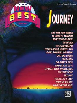 Paperback The New Best of Journey: Piano/Vocal/Guitar Book