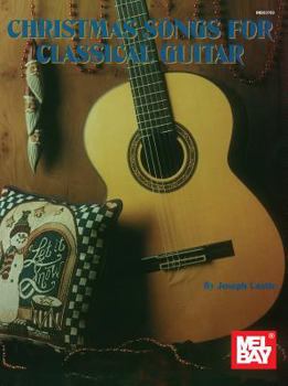 Paperback Christmas Songs for Classical Guitar Book